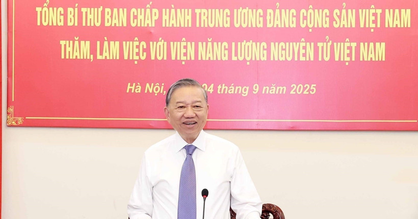 General Secretary: Vietnam must master nuclear technology with safety first