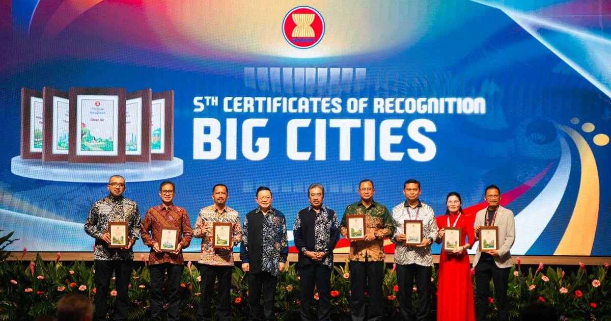 ASEAN honours two Vietnamese cities for sustainable environment efforts