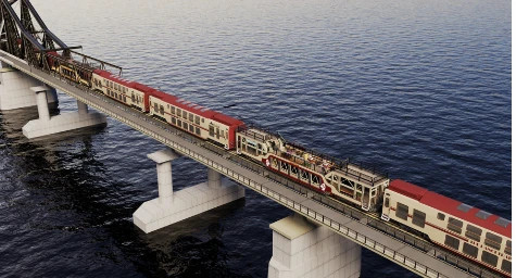 Hanoi Train begins operation, offering tourists unique travel experience