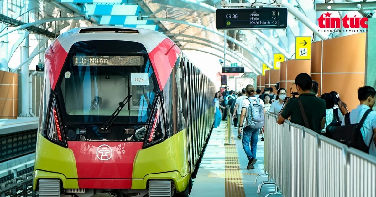Nhon–Hanoi Station metro to fully adopt electronic identity-based fare gates