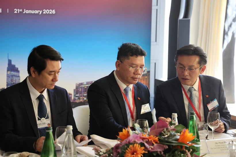HCM City showcases Vietnam International Financial Centre at WEF Davos 2026