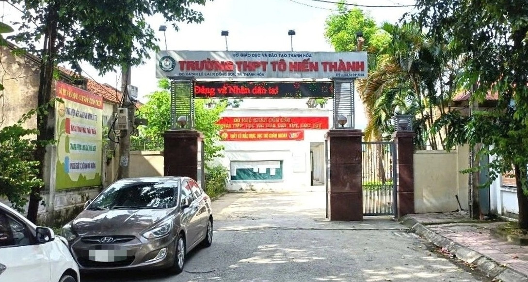 School in Thanh Hoa caught in grading scandal involving 33 teachers
