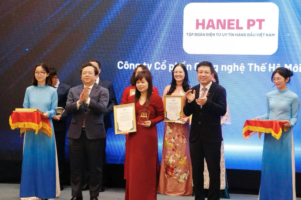 Hanel PT named Outstanding Vietnamese Supplier 2025 in electronics