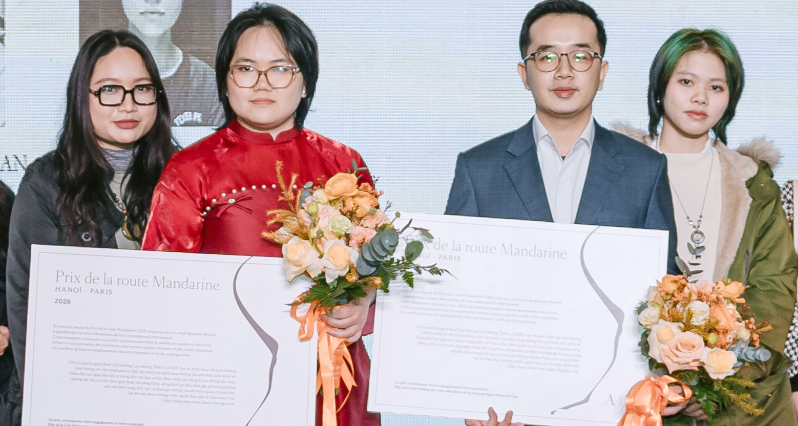Two young Vietnamese artists win ‘Prix de la Route Mandarine 2026’