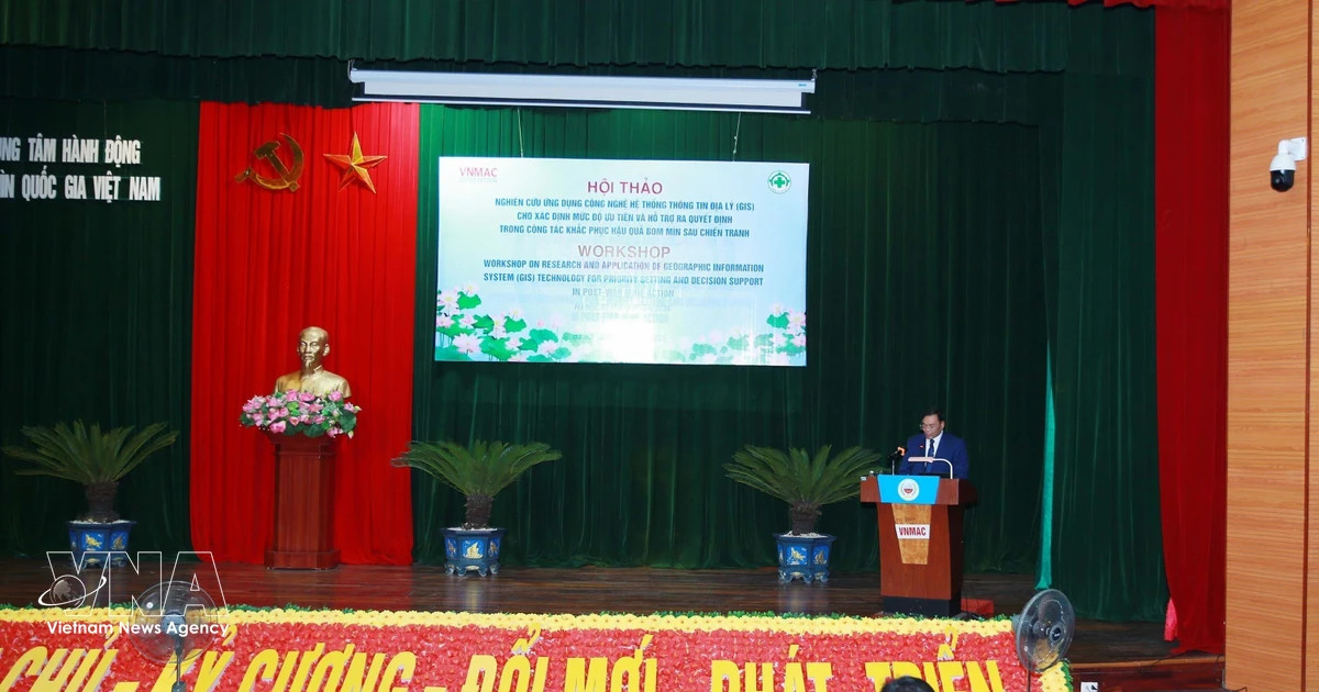 Vietnam uses GIS for priority setting in post-war bomb, mine clearance