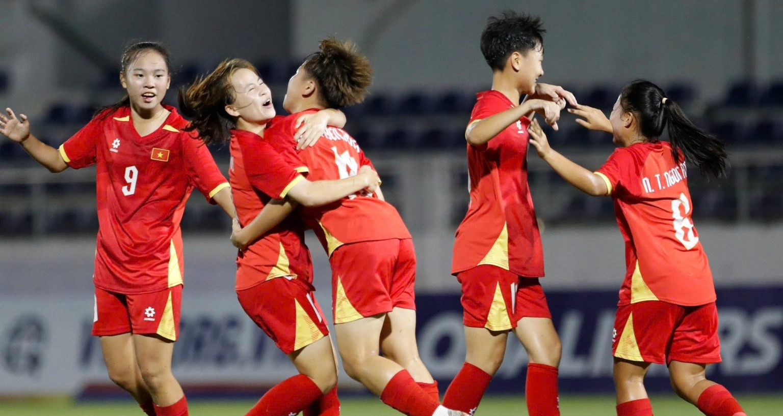 Vietnam U17 women score 28 goals to secure 2027 Asian Cup spot