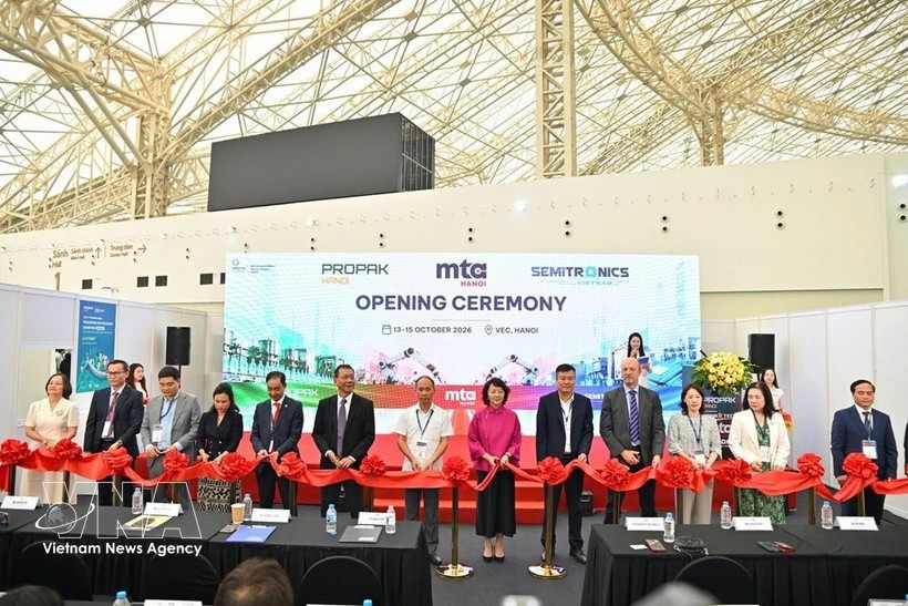 Hanoi hosts three int'l exhibitions to boost industrial supply chains