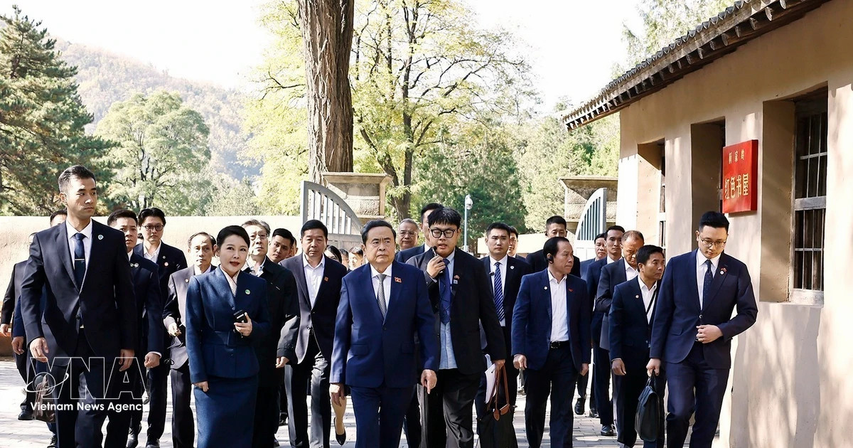 NA President tours revolutionary sites in China’s Shaanxi