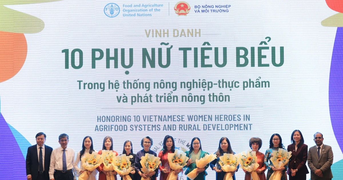 FAO honours 10 prominent Vietnamese women in agriculture, rural development