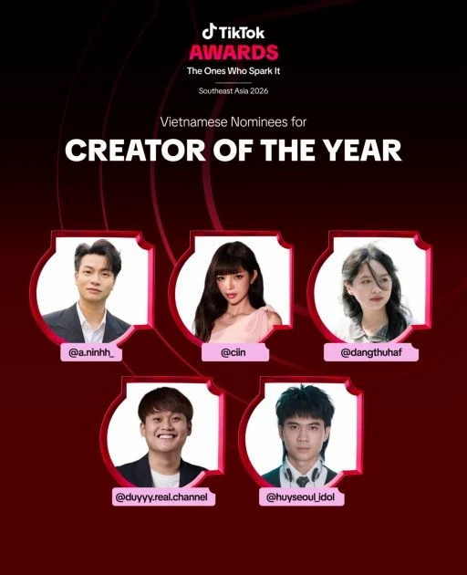 Vietnamese creators vie for honours at TikTok’s first Southeast Asia Awards