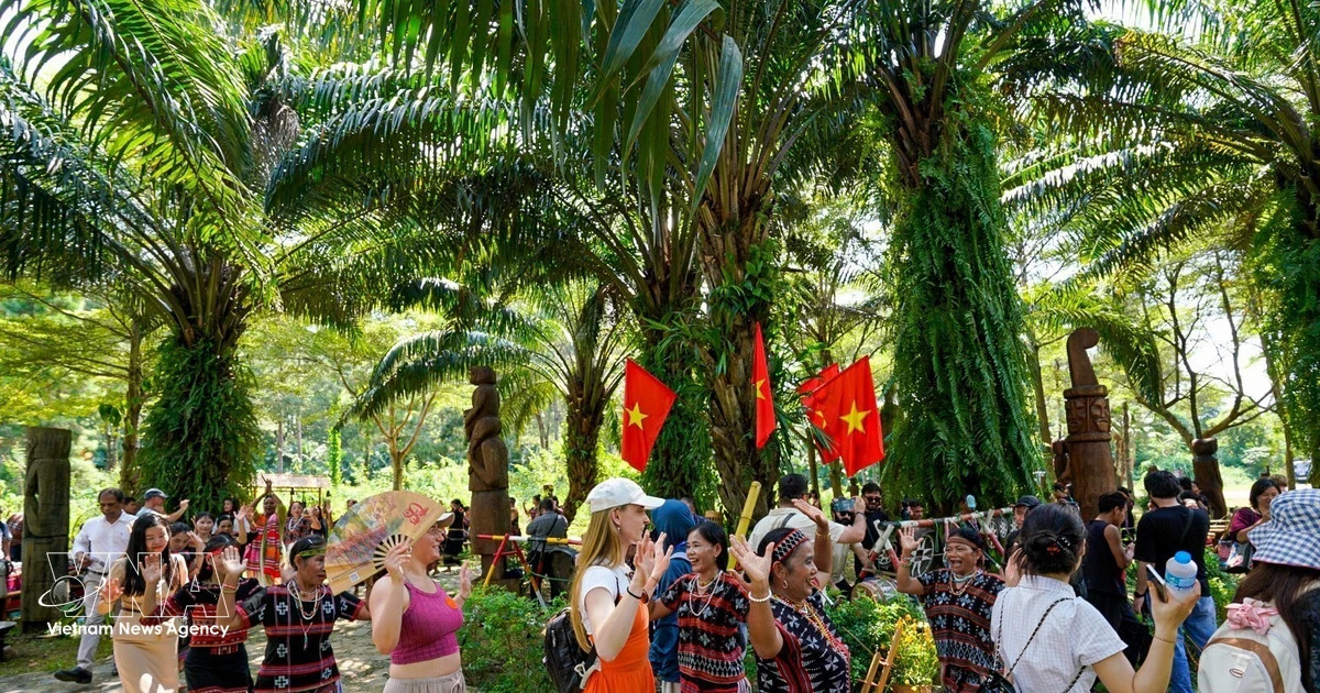 International friends impressed by Vietnamese culture