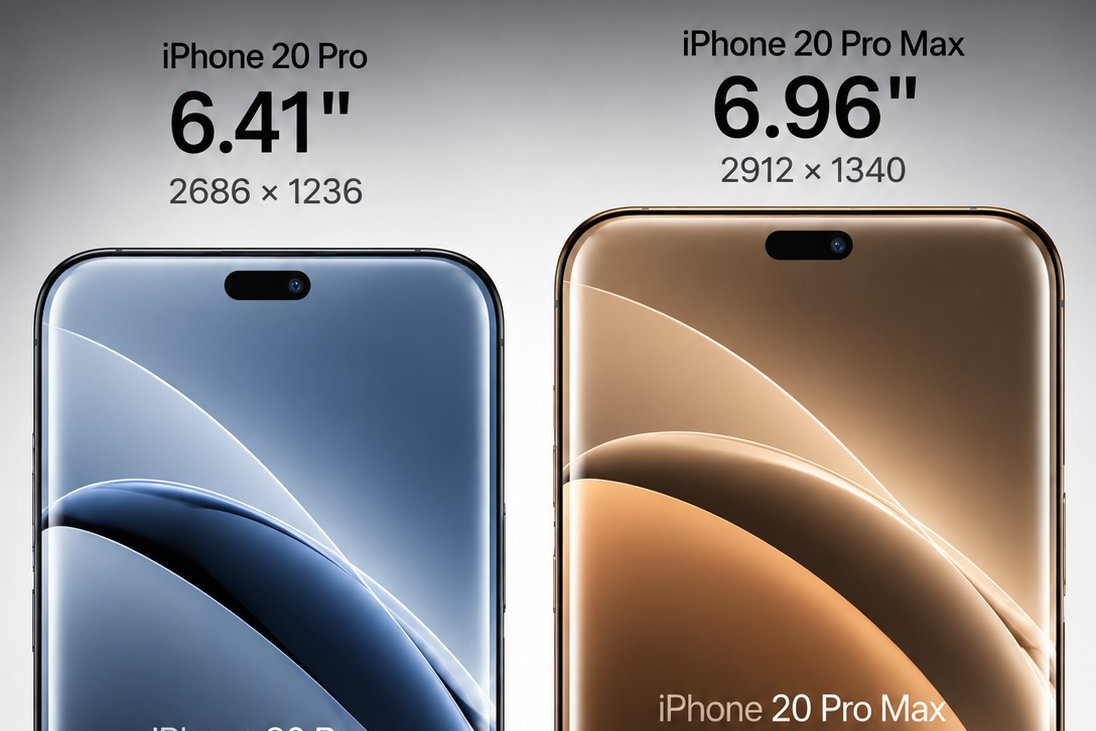 iPhone 20 Pro Max could shock with radical redesign, near-7-inch display