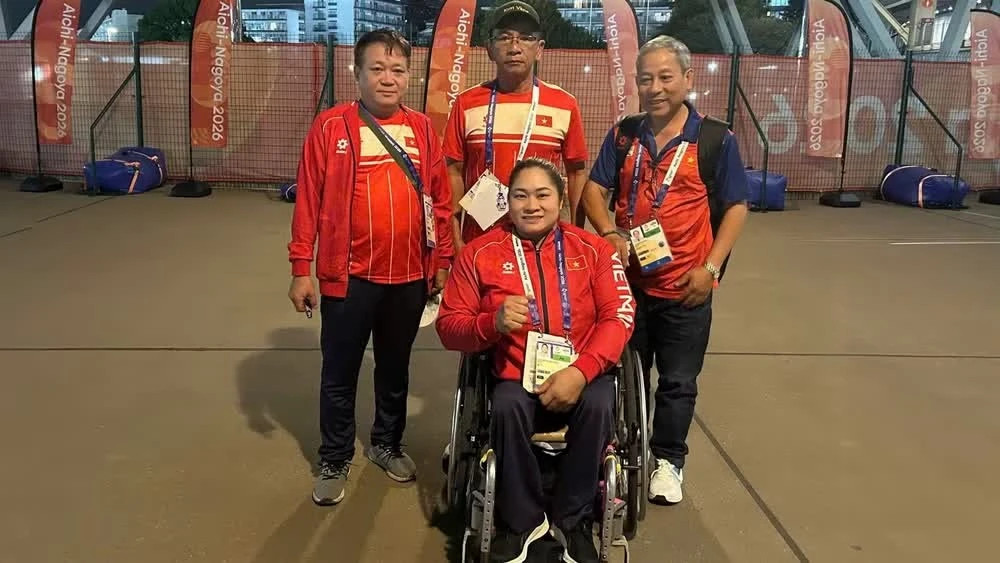 Asian Para Games 2026: Nguyen Thi Ngoc Thuy wins bronze in javelin throw