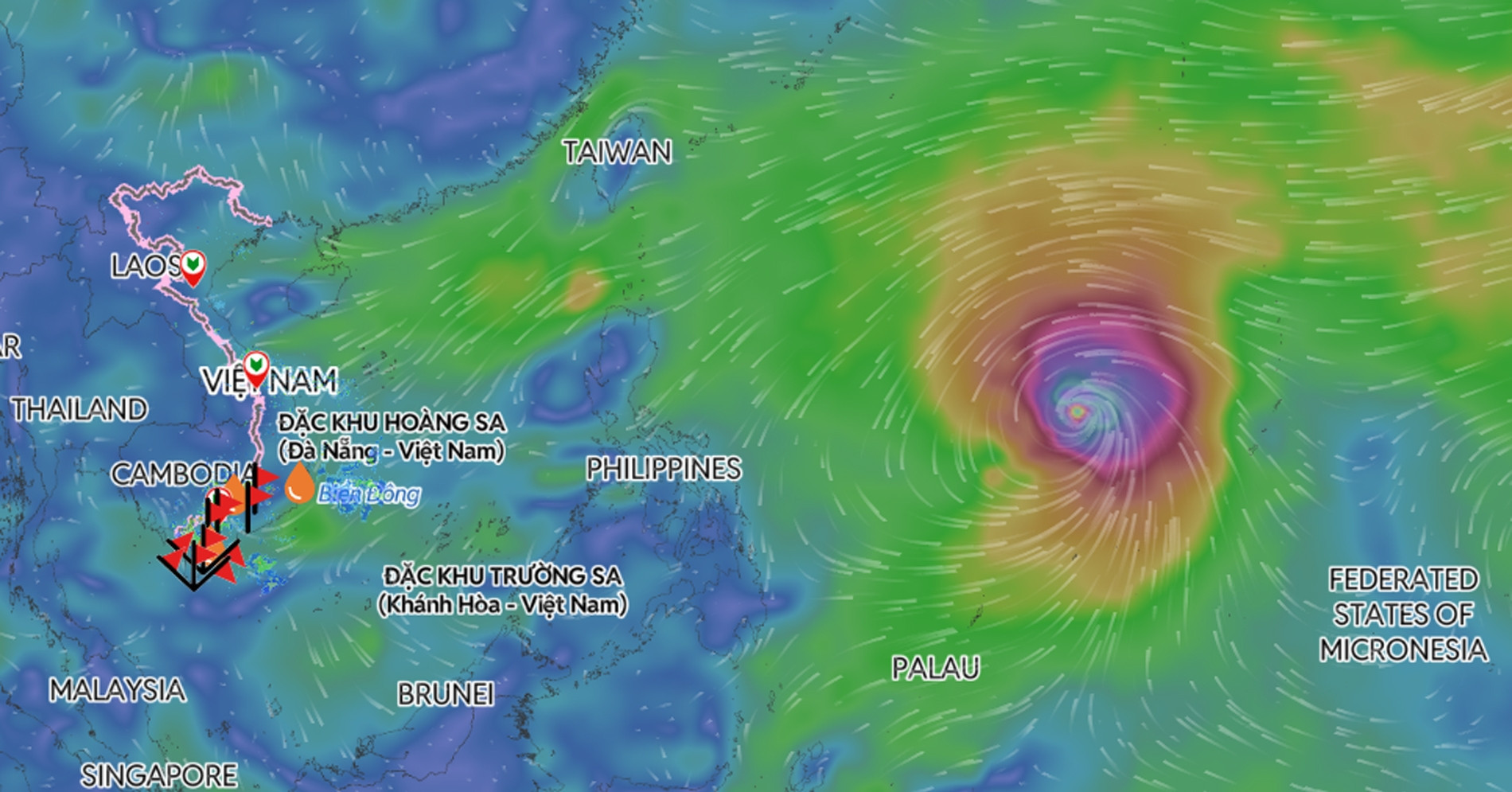 Super Typhoon Champi's path uncertain as strong winds threaten East Sea