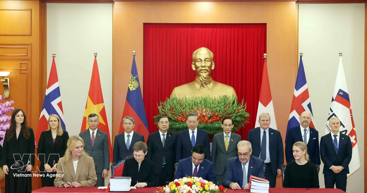 VN-EFTA free trade deal offers more trade, investment opportunities: Int’l media