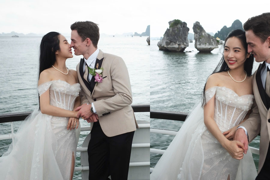 Quang Ninh woman marries South African husband, shares candid life stories