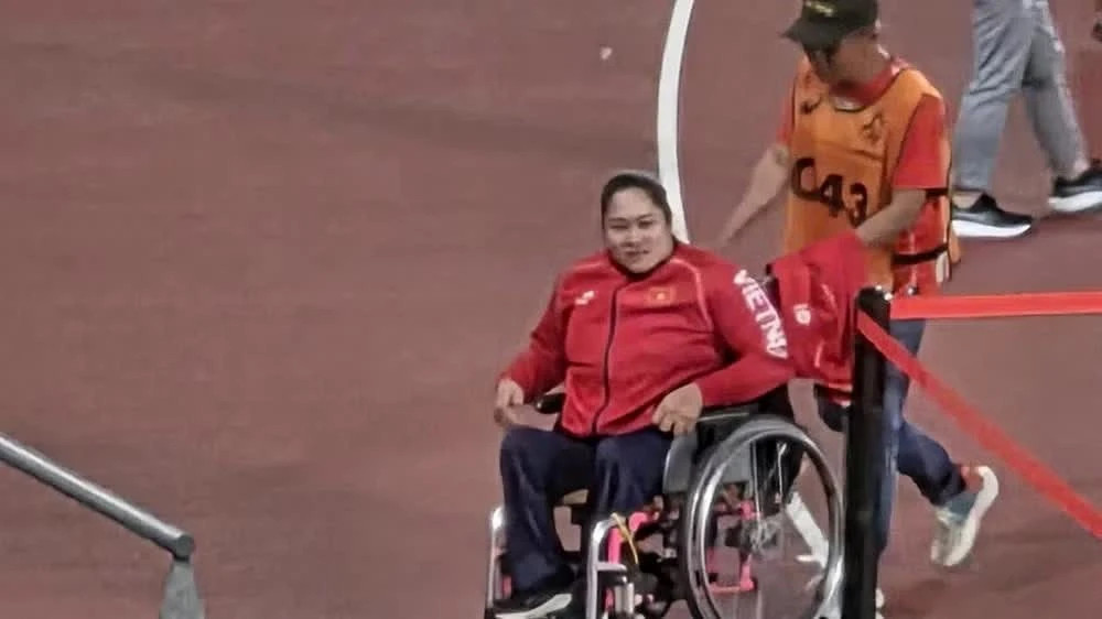 Another track-and-field medal for Vietnam at Asian Para Games 2026