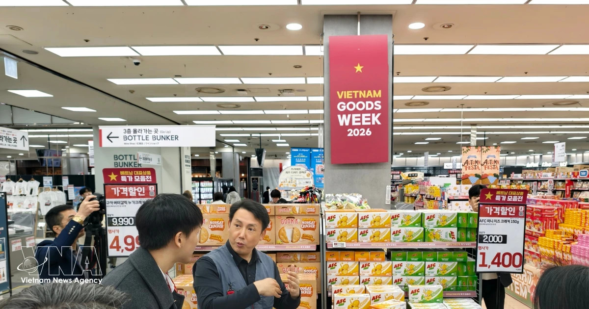 Vietnam Goods Week in Korea 2026 opens in Seoul