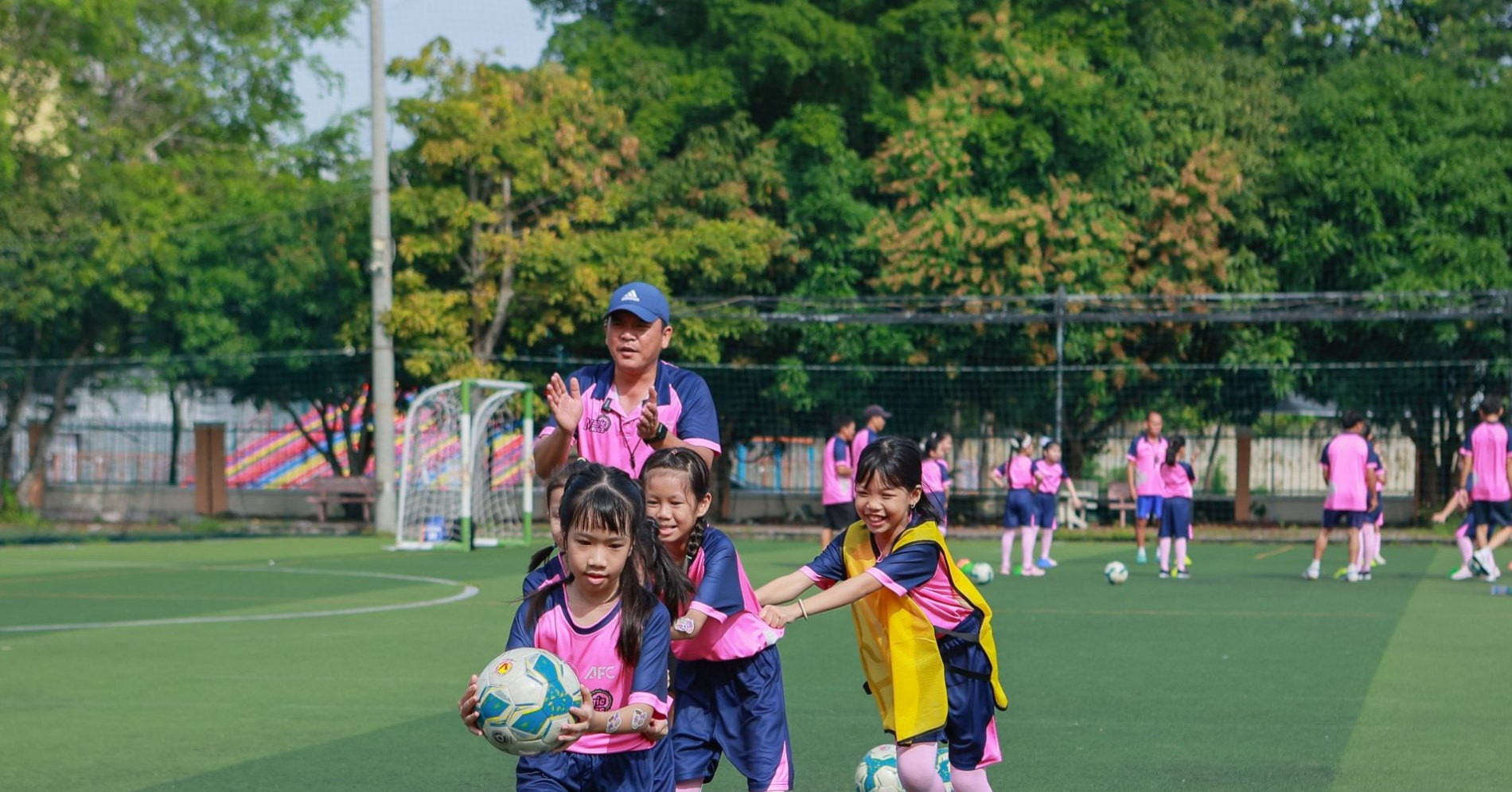 Magic Moves brings football to young girls in Vietnam's Mekong Delta