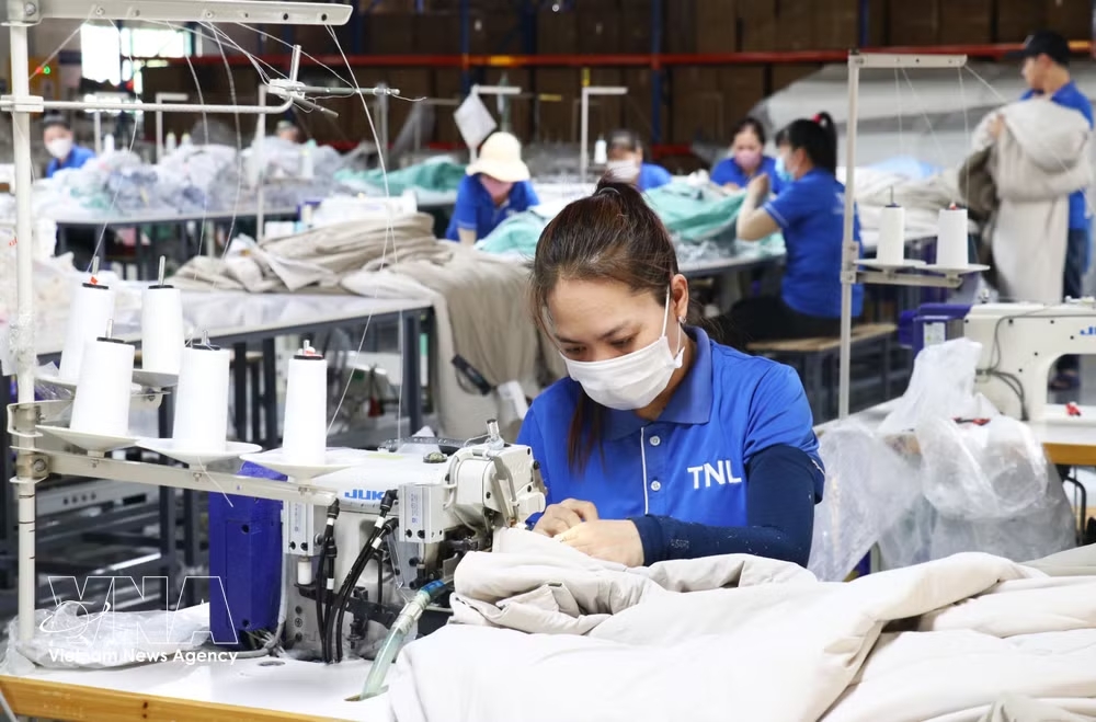 A garment factory in Tay Ninh province (Photo: VNA)