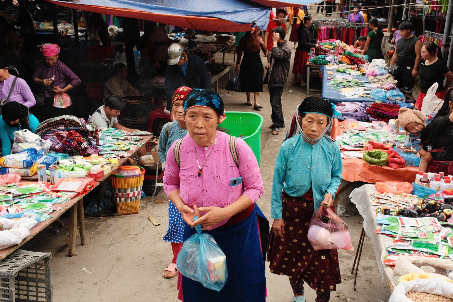 Cho Lui in the north attracts long-distance visitors seeking local delicacies