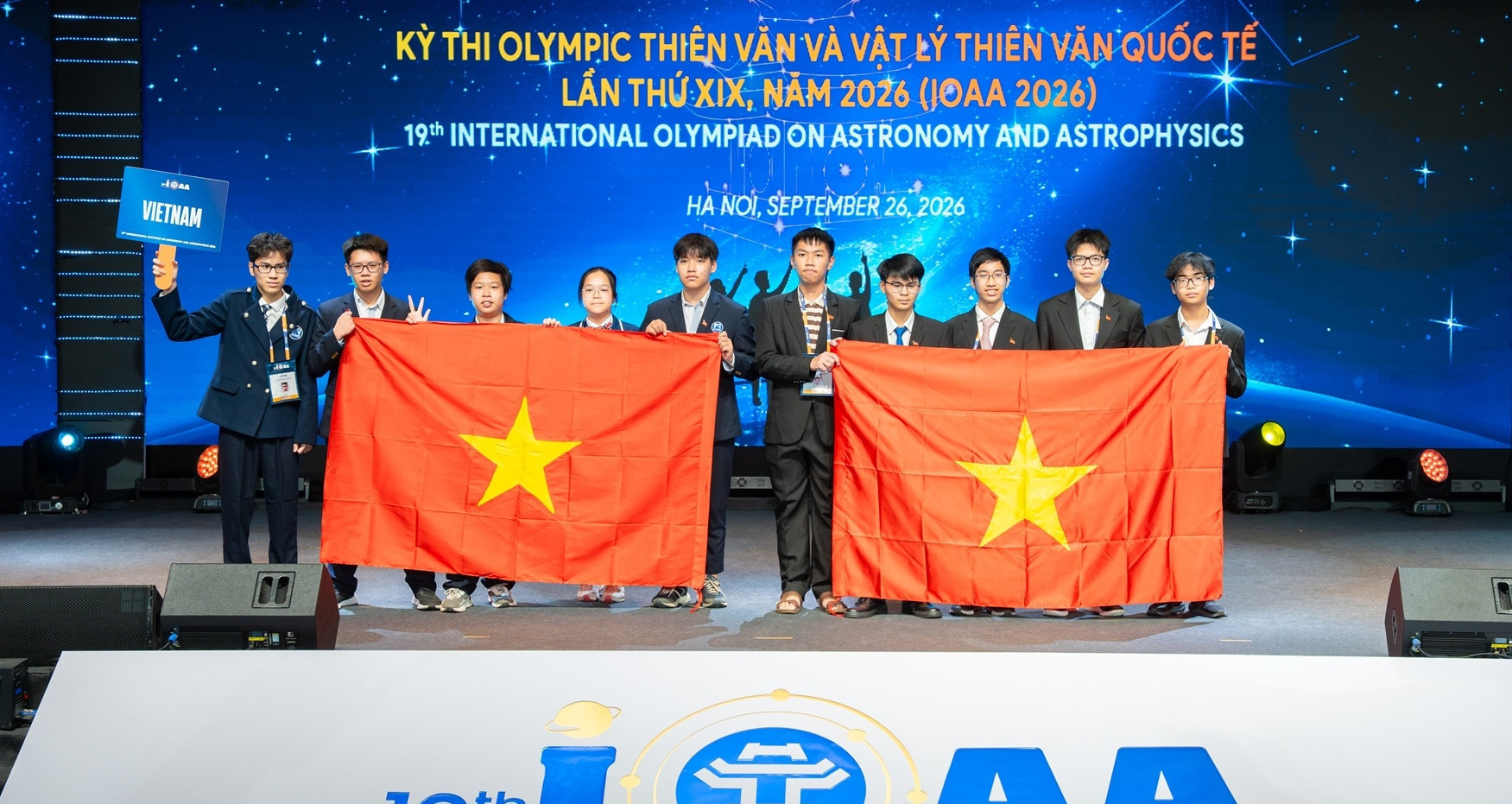 Vietnam wins six gold medals at international astronomy Olympiad