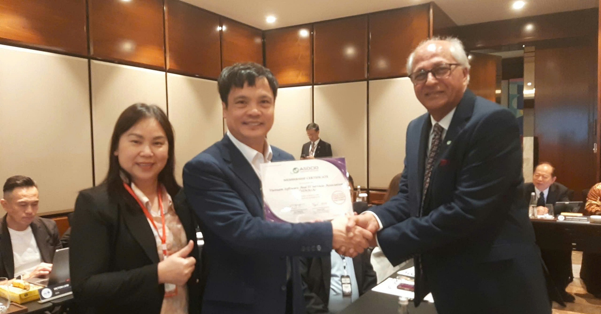 Vietnamese tech leader elected ASOCIO vice president for third term
