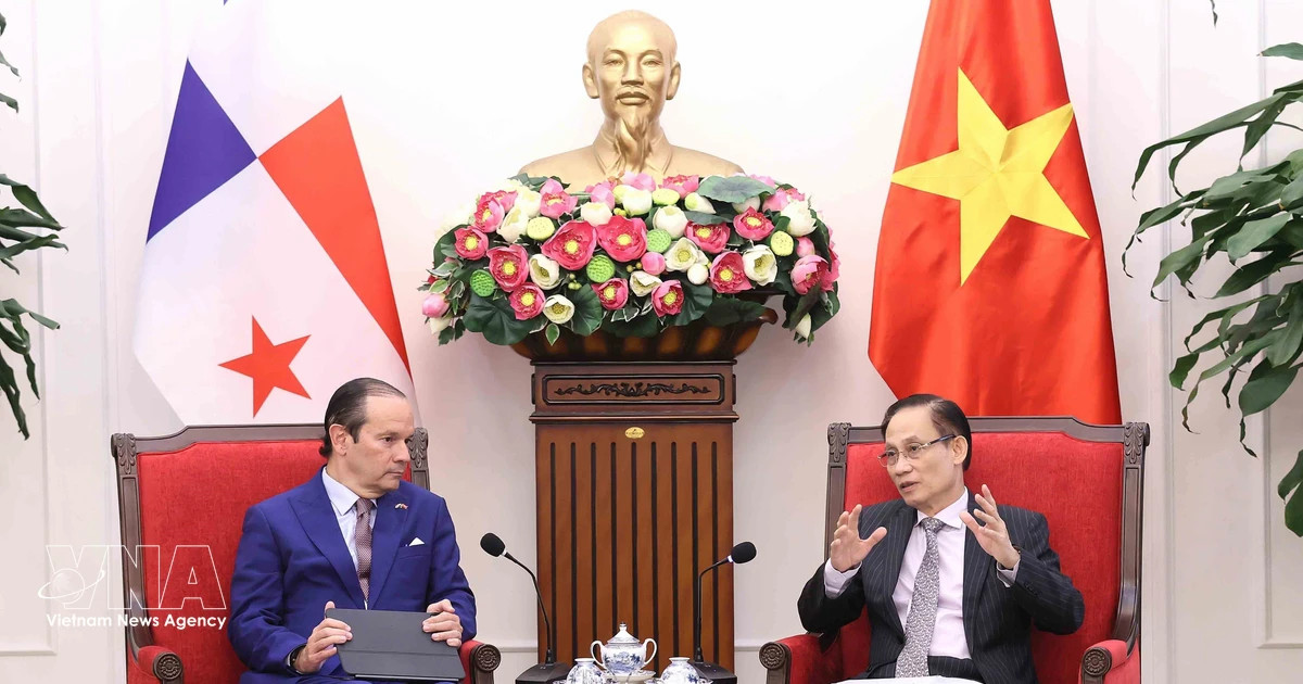 Vietnamese, Panamanian foreign ministers discuss bilateral cooperation