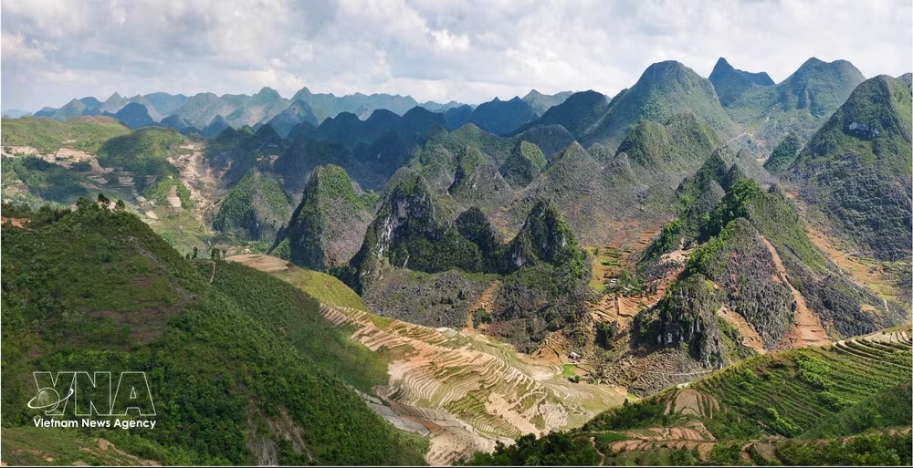 The Dong Van Karst Plateau is a member of the UNESCO Global Geopark Network. (Photo: VNA)