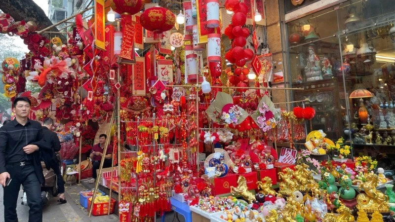 Hanoi markets come alive as Tet 2026 approaching
