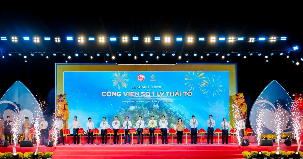 New civic heart in urban core: No.1 Ly Thai To Park officially opens in HCM City