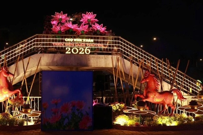 Spring flower market opens in Ho Chi Minh City