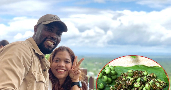 African son-in-law falls in love with Tet and an E De dish