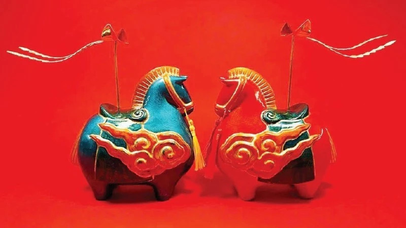 ‘Apricot blossom horse’ – a soulful flight of cultural memory