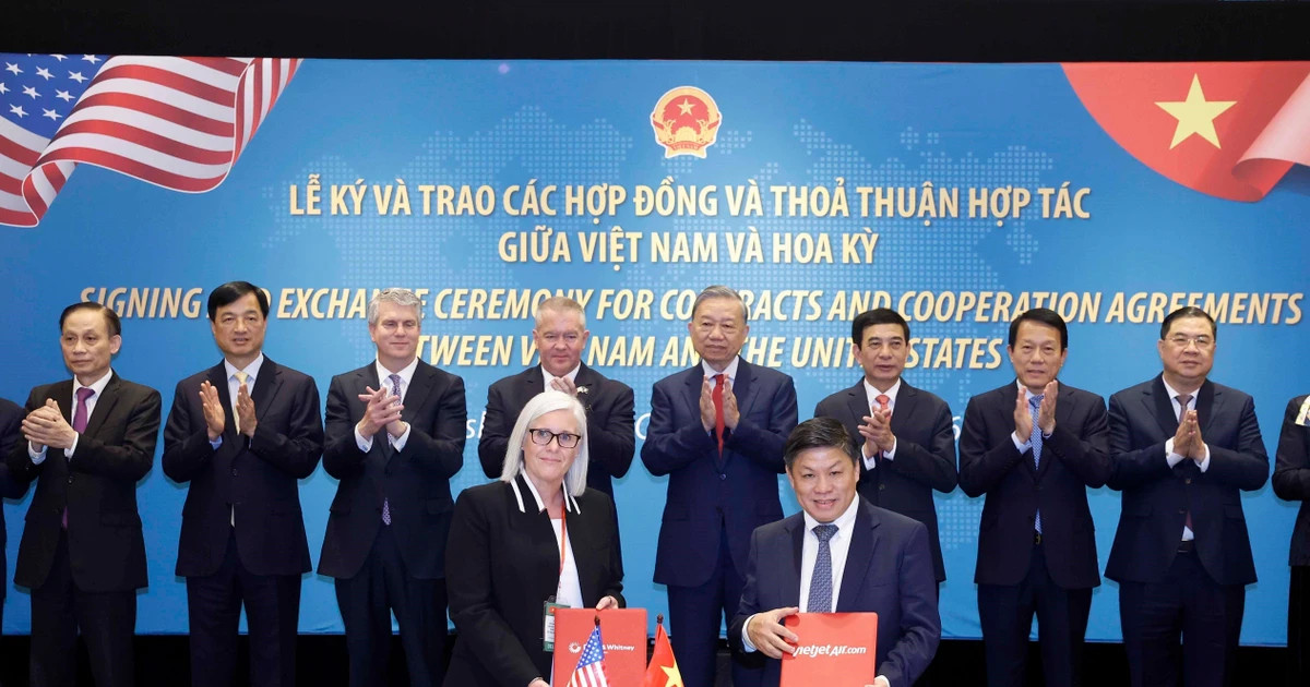 Party chief witnesses signing, exchange of Vietnam–US contracts