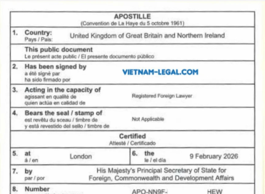 Vietnam approves implementation plan for Hague Apostille Convention
