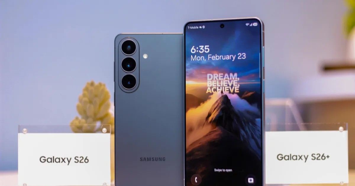 Samsung unveils Galaxy S26 and S26 Plus with larger display, deeper AI push