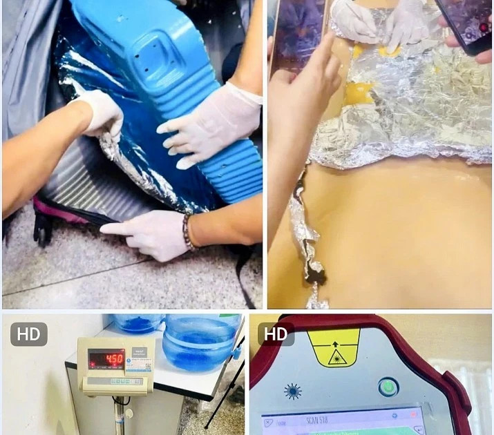 Customs bust 4.5kg cocaine trafficking case at Tan Son Nhat airport