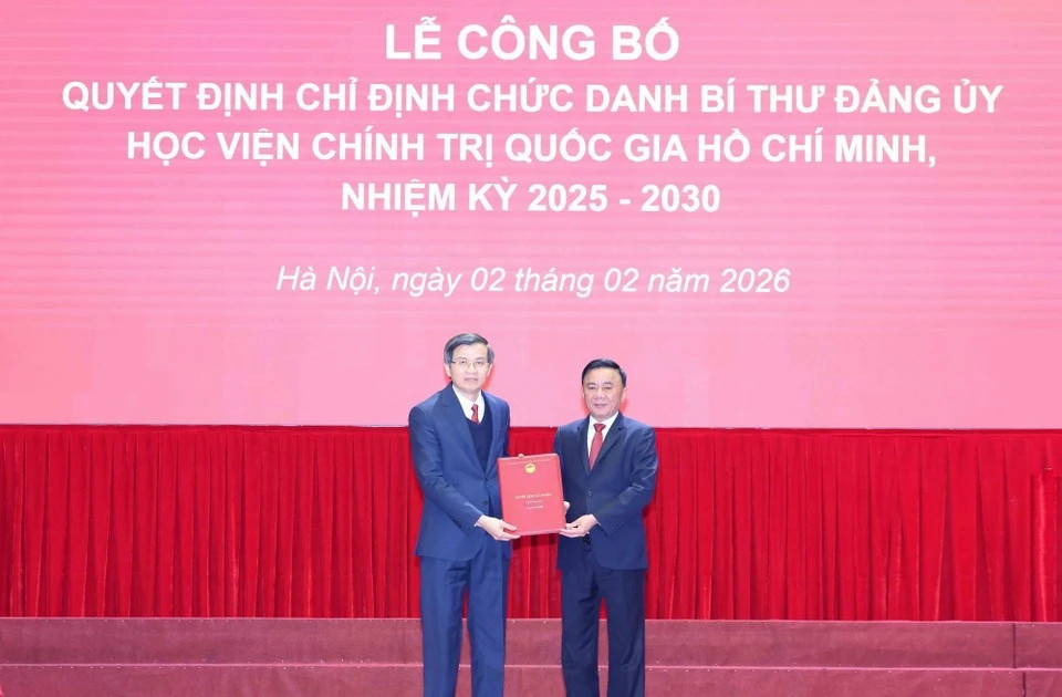 New Party Secretary appointed to Ho Chi Minh political academy