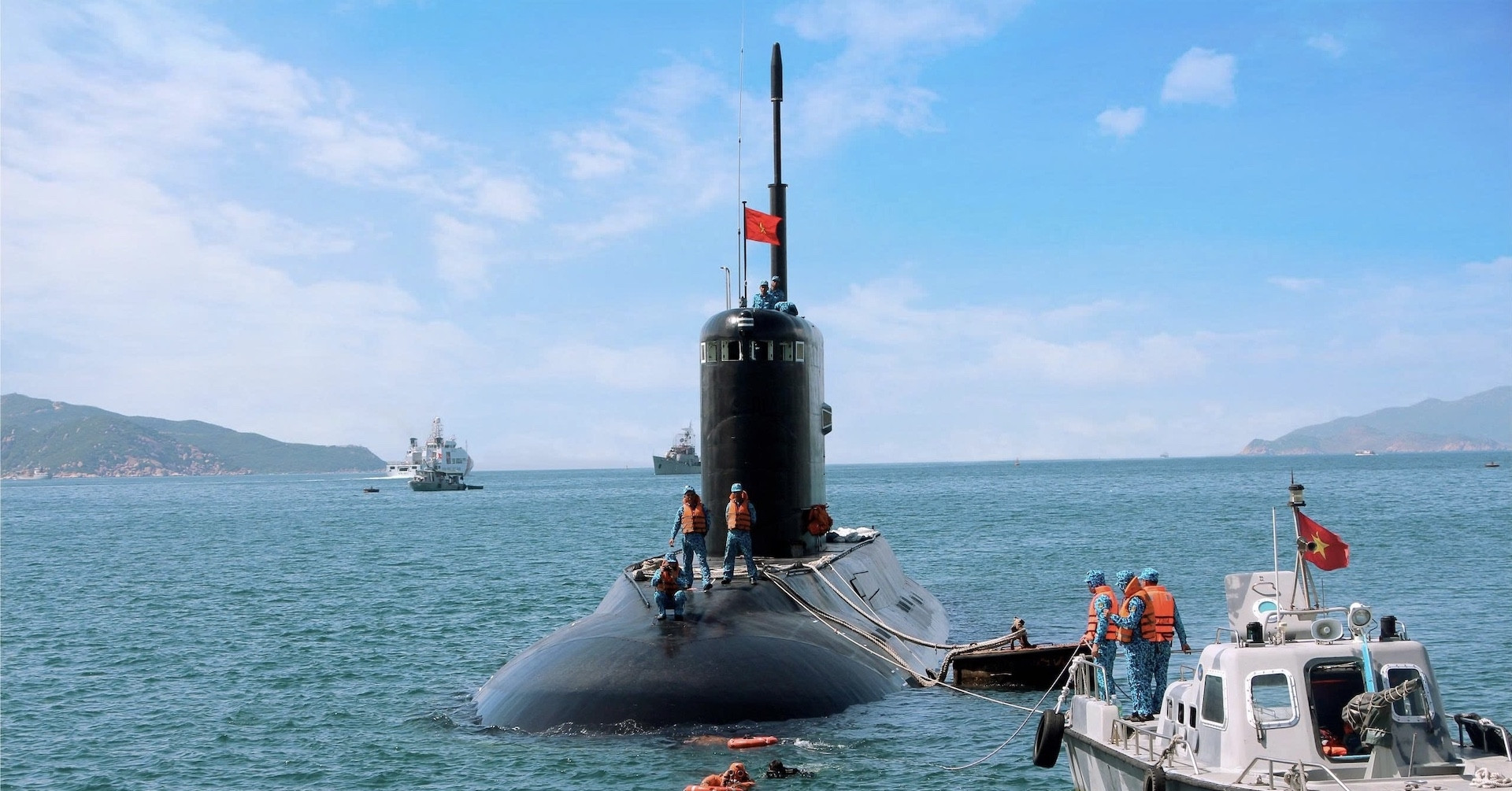 A two-month voyage across three oceans brings submarine 186 home