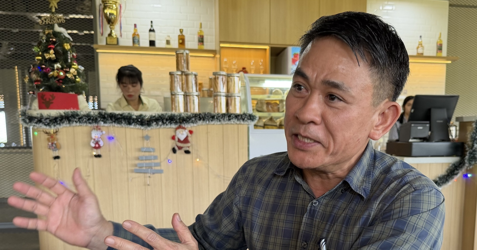 Behind a letter from Doan Nguyen Duc to THACO chair