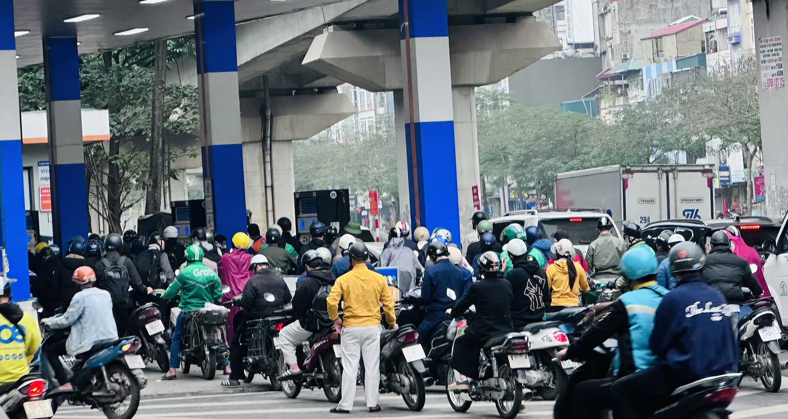 Fuel stations cap purchases as petrol prices surge