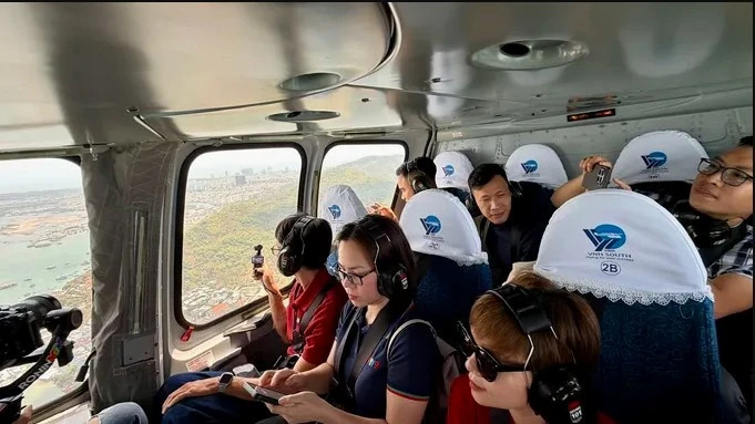 Ho Chi Minh City launches helicopter sightseeing tours
