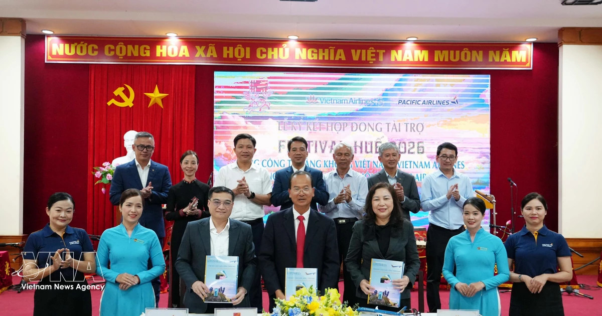 Vietnam Airlines, Pacific Airlines named official carriers of Hue Festival 2026