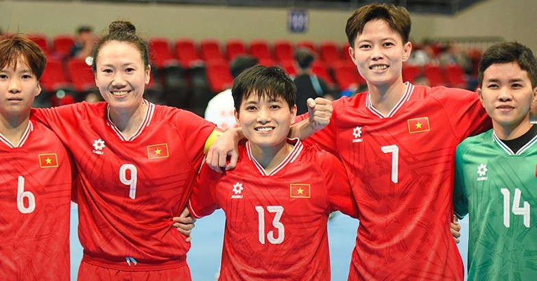 Vietnam women’s futsal team defeat Indonesia to claim Southeast Asian bronze