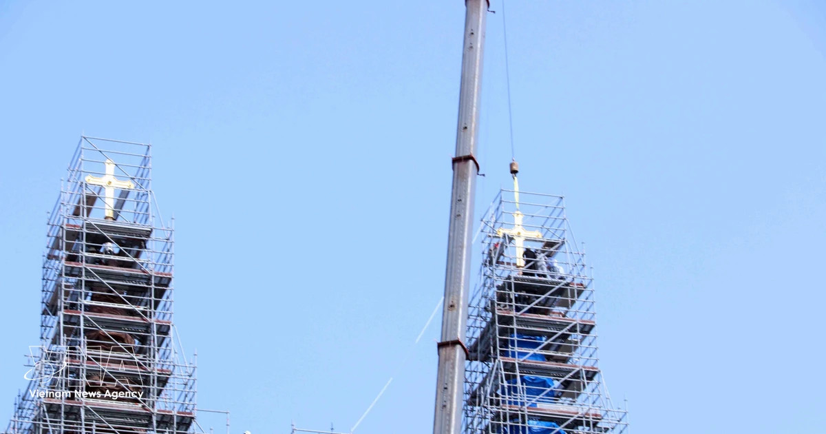 Key milestone reached in restoration of Saigon Notre-Dame Cathedral