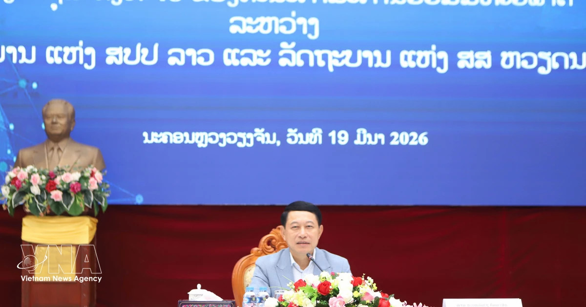 Vientiane meeting advances rollout of Laos–Vietnam cooperation plans
