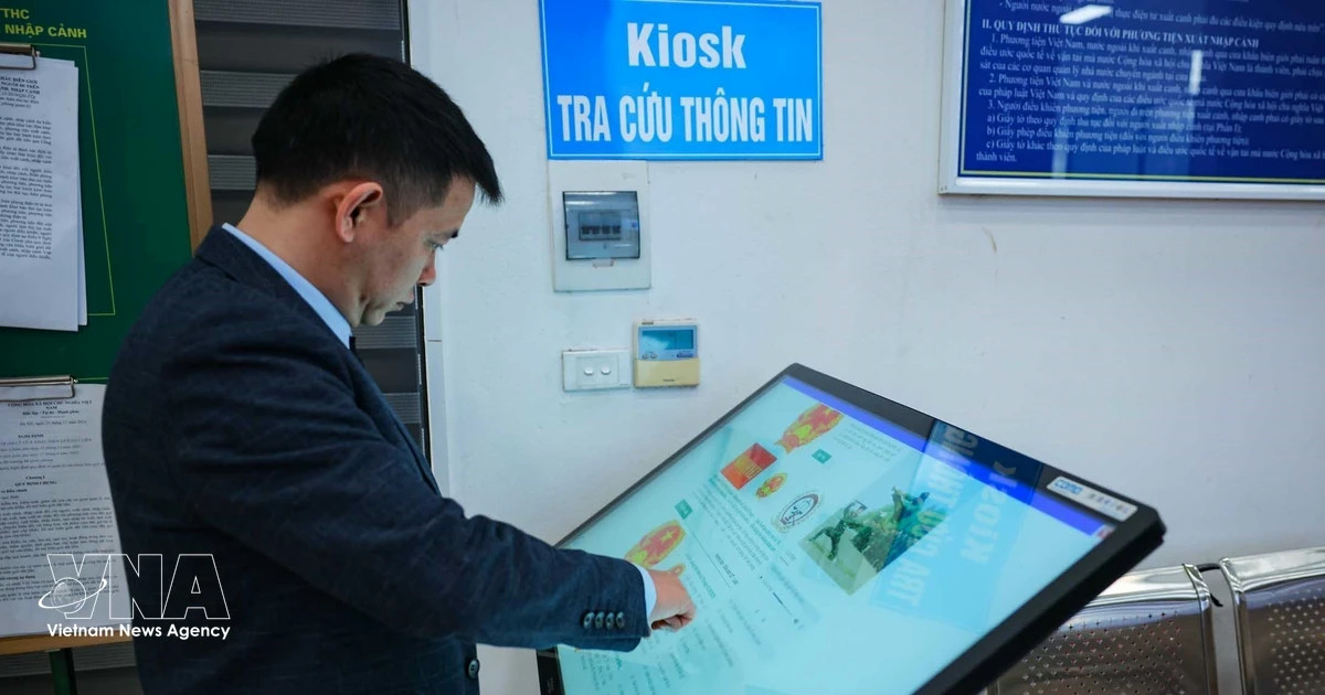 Smart border gates to be developed at Lao Cai’s custom clearance points