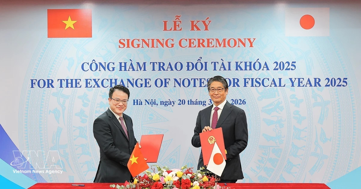 Vietnam, Japan sign exchange of notes for ODA loans to support green transition
