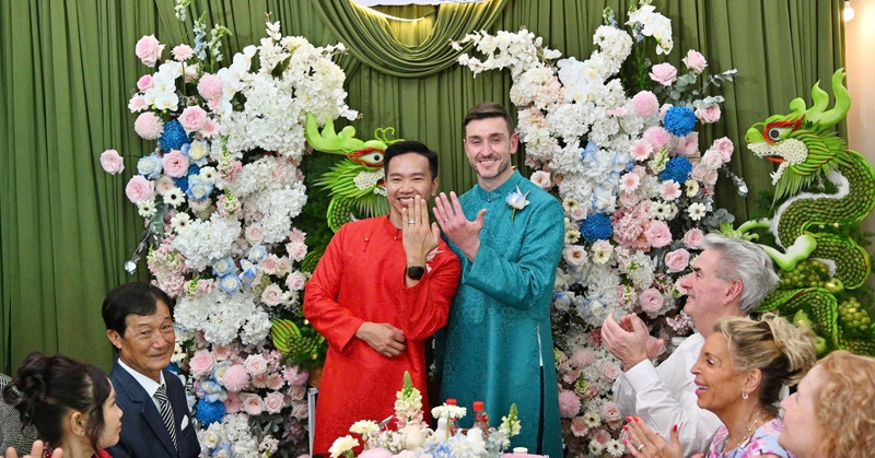 The story behind American-Vietnamese wedding that went viral on the internet